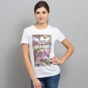 adidas |NWT| women’s white t-shirt